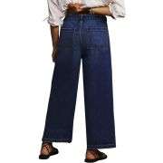 Plus Size Women’s High Waisted Wide Leg Jeans