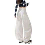 Women’s High Rise Barrel Leg Loose Fit Jeans