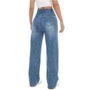 Women’s High Rise Loose Straight Wide Leg Jeans