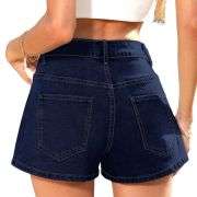 Women’s High Stretch Loose Fit Denim Shorts