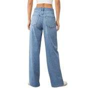 Women’s High Rise Loose Straight Wide Leg Jeans