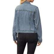 Women’s Slim Fit Button Front Western Denim Jacket