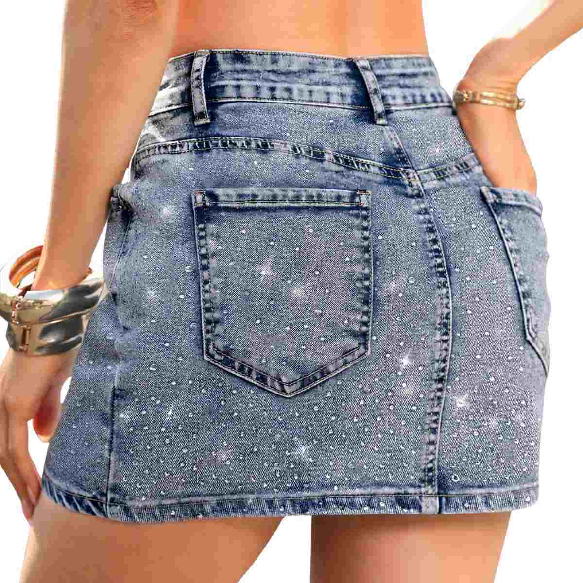 Women’s Classic Denim Mini Skirt