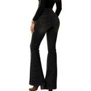 Women’s Mid Rise Embroidered Vintage Flare Jeans