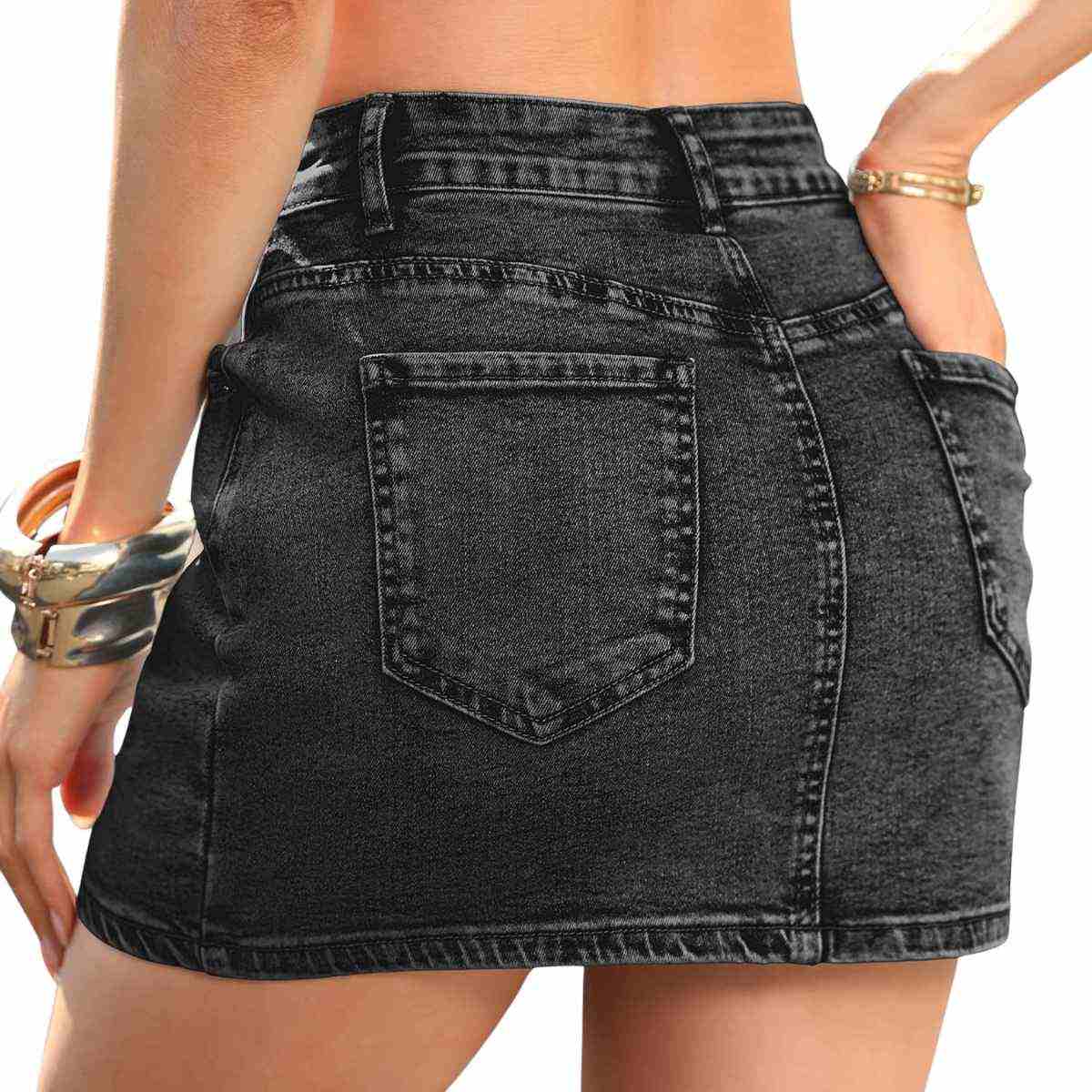 Women’s Classic Denim Mini Skirt