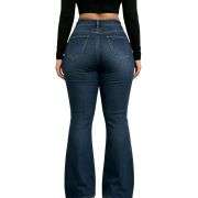 Plus Size Women’s High Waisted Bootcut Jeans
