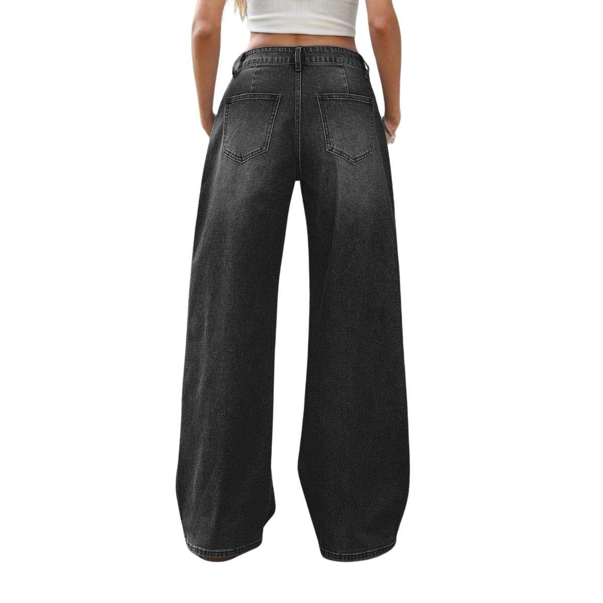 Women’s Low Rise Y2K Style Loose Denim Jeans
