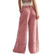 Women’s Y2K Boho Loose Wide Leg Jeans