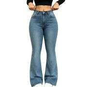 Plus Size Women’s High Waisted Bootcut Jeans