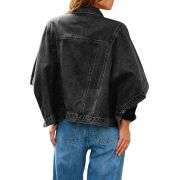 Women’s Loose Cropped Denim Jacket