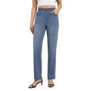 Women’s High Rise Stretch Straight Leg Jeans