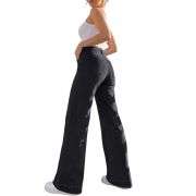 Women’s High Rise Stretch Straight Wide Leg Jeans