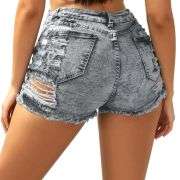 Women’s Sexy Ripped Denim Shorts