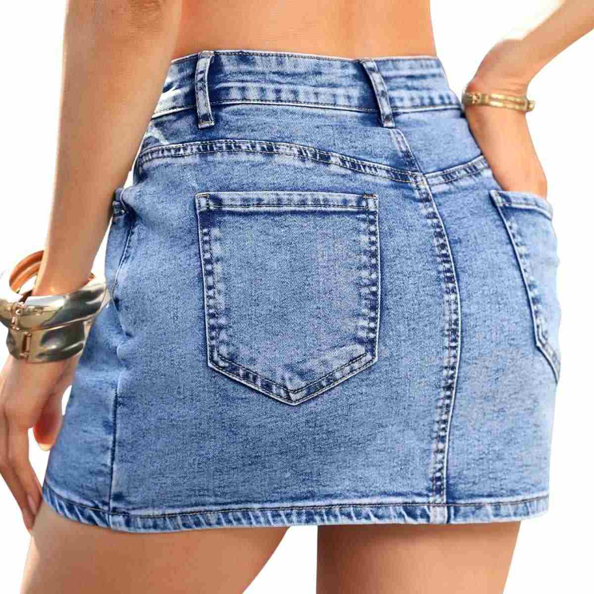 Women’s Classic Denim Mini Skirt