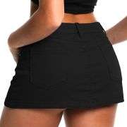 Women’s Low Rise Denim Mini Skirt