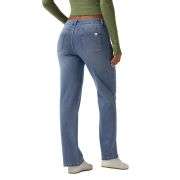 Women’s Asymmetrical Low Rise Straight Leg Jeans