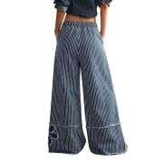 Women’s Y2K Boho Loose Wide Leg Jeans