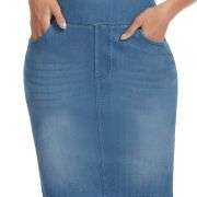 Women’s High Waisted Slim Fit Bodycon Denim Skirt