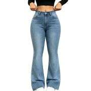 Plus Size Women’s High Waisted Bootcut Jeans