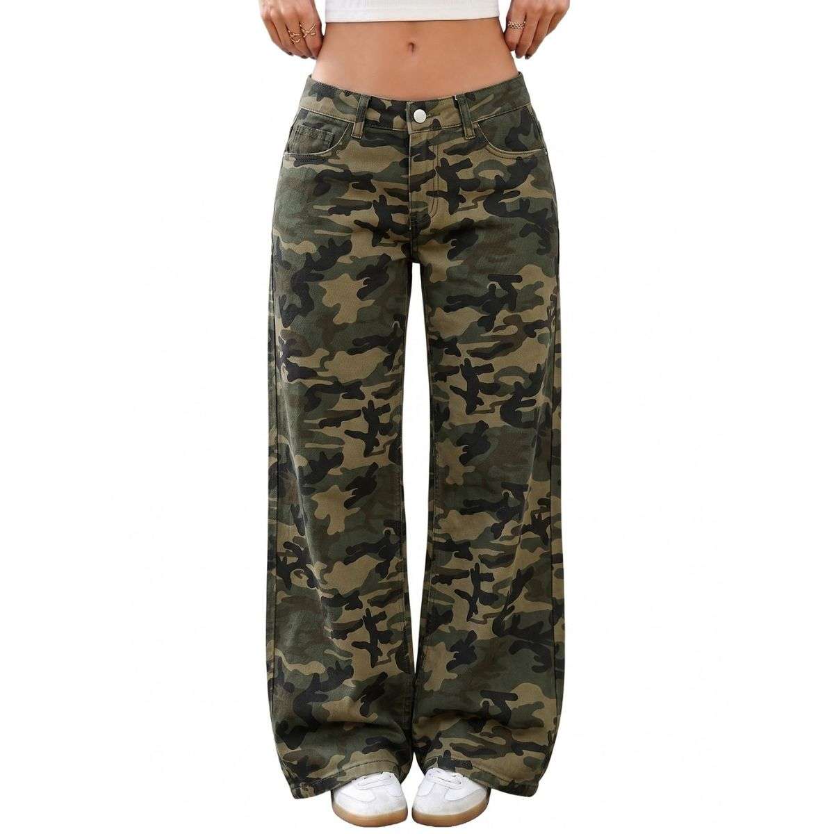 Women’s Low Rise Y2K Style Loose Denim Jeans