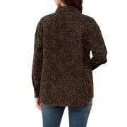 Women’s Leopard Print Denim Jacket