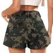 Women’s High Stretch Loose Fit Denim Shorts