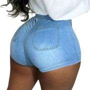 Women’s Sexy Stretchy High Waist Slim Fit Denim Shorts
