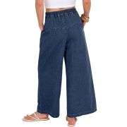 Women’s High Waisted Loose Barrel Leg Ankle Jeans
