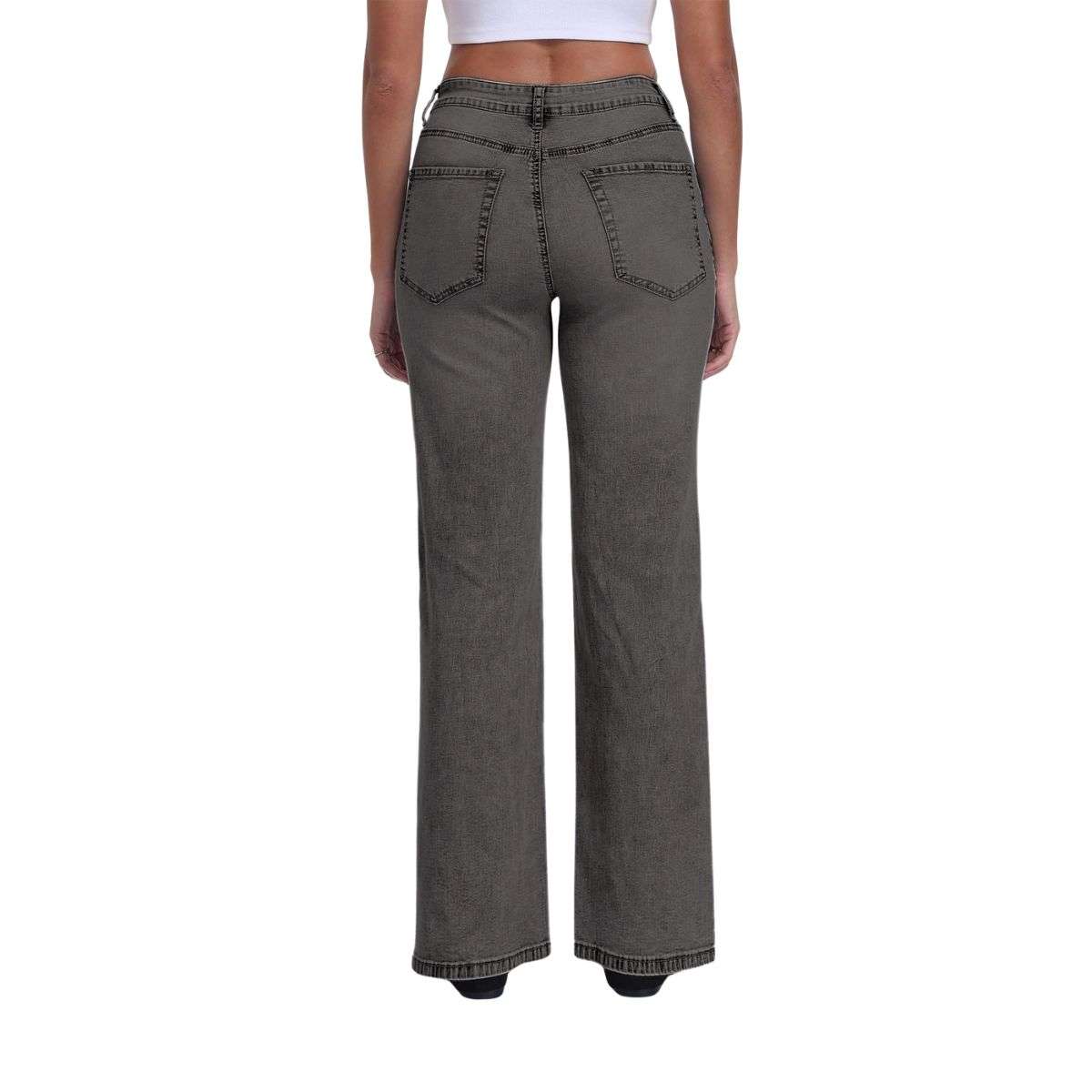 Women’s Trendy Drawstring Waist Loose Fit Jeans