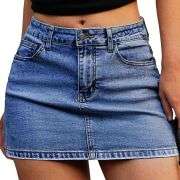 Women’s Classic Denim Mini Skirt