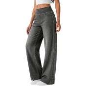 Women’s Side Stripe Stretch Wide Leg Jeans