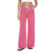 Women’s Trendy Drawstring Waist Loose Fit Jeans