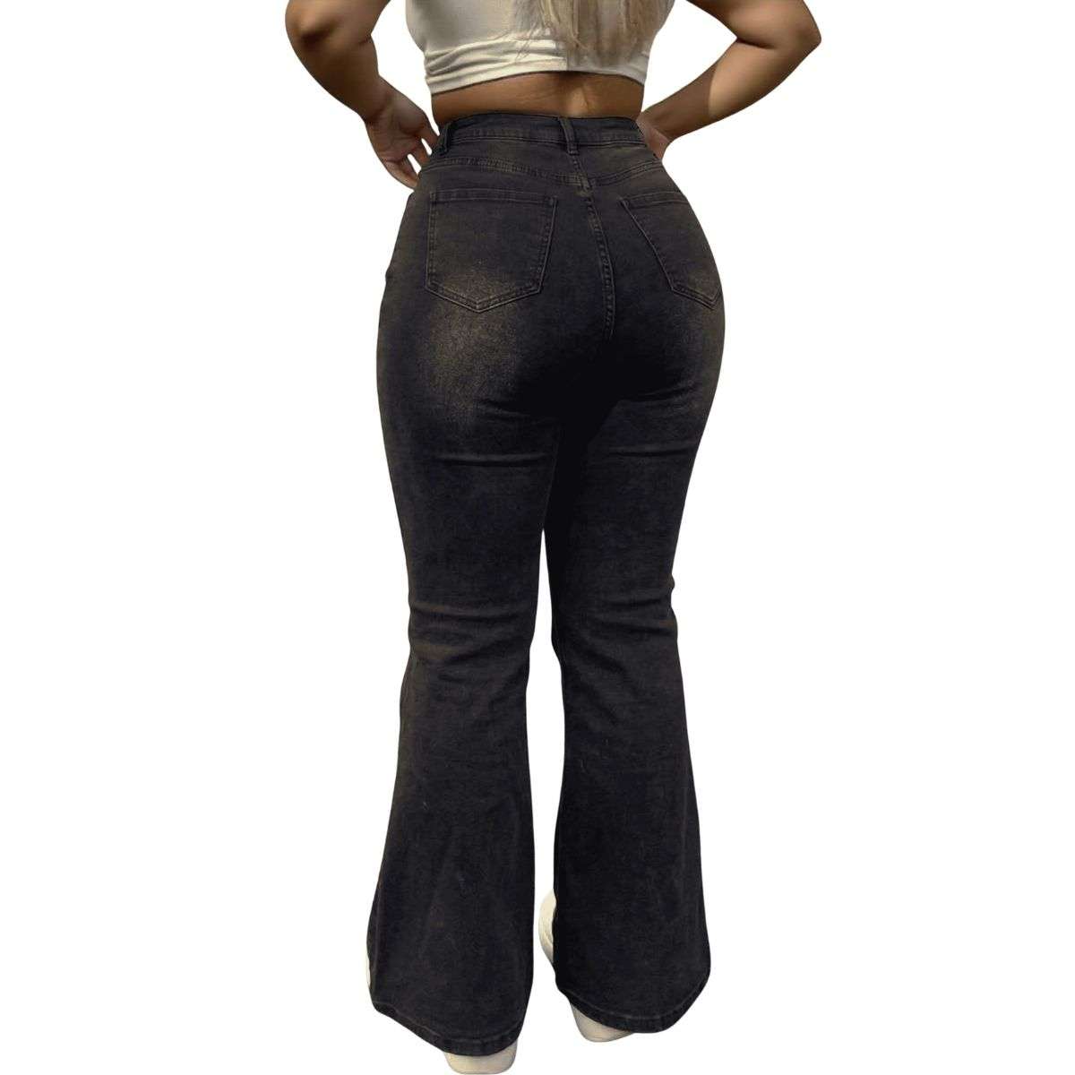 Plus Size Women’s High Waisted Bootcut Jeans