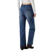 Women’s Asymmetrical Low Rise Straight Leg Jeans