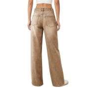 Women’s High Rise Loose Straight Wide Leg Jeans