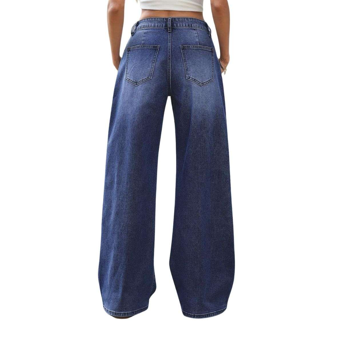 Women’s Low Rise Y2K Style Loose Denim Jeans
