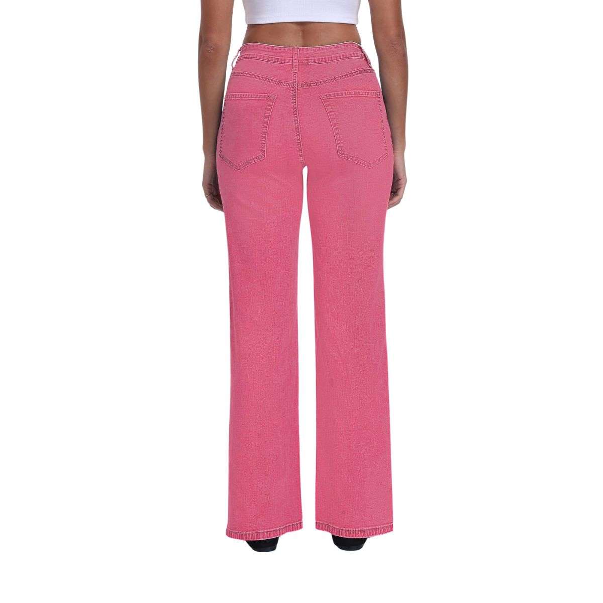 Women’s Trendy Drawstring Waist Loose Fit Jeans