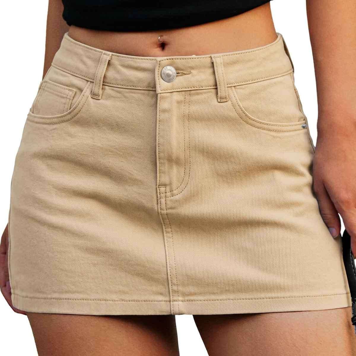 Women’s Classic Denim Mini Skirt