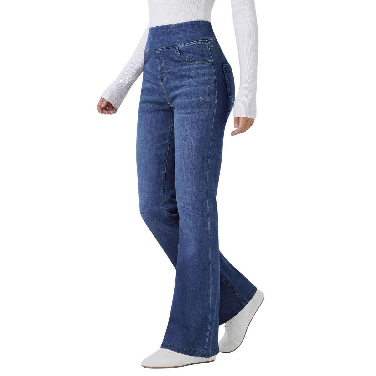 Women’s Fashion Stretch Flare Jeans