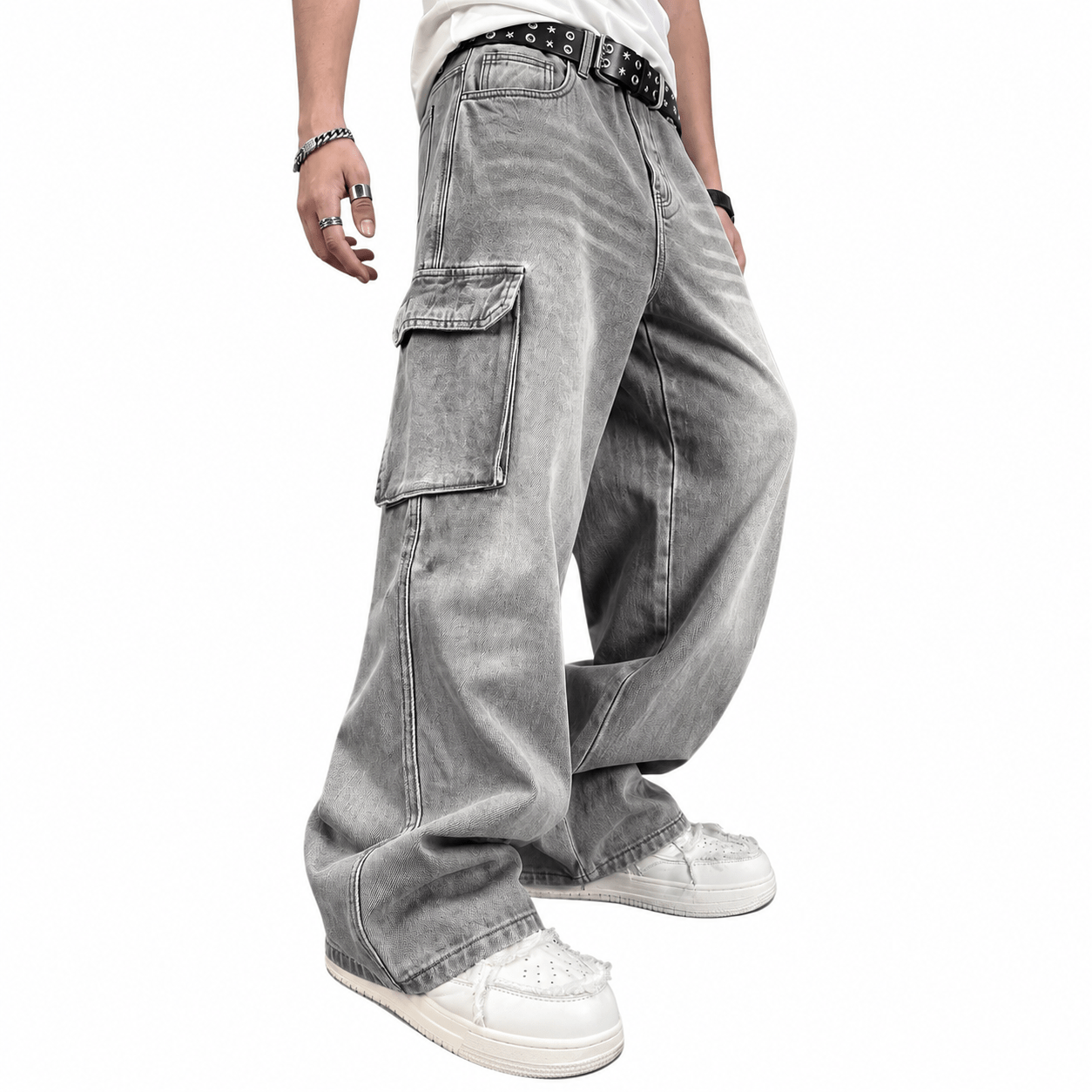 Men’s Y2K Baggy Cargo Jeans