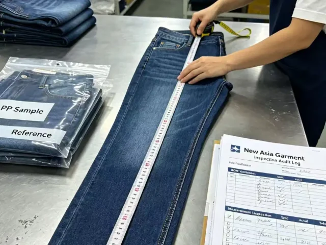 Pre-Shipment Denim Quality Inspection Checklist