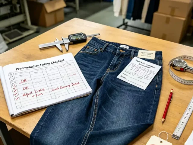 Plus size denim jeans OEM/ODM