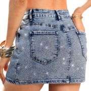 Women’s Stretch Denim Mini Skort