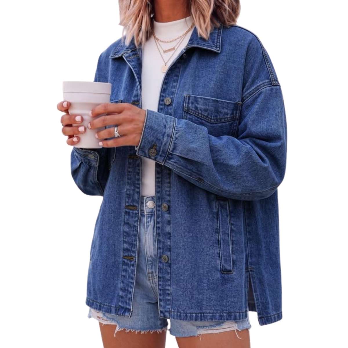 Women’s Oversized Denim Jacket