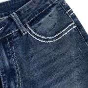 Women’s Embroidered Y2K High Waist Stretchy Flared Jeans