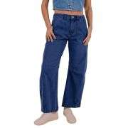 Y2K Streetwear Women’s High-Waisted Barrel Jeans