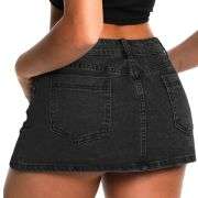 Y2K Low Rise Denim Mini Skort