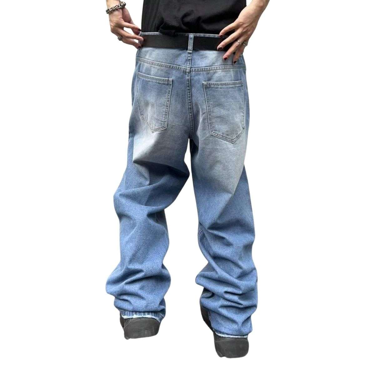 Men’s Y2K Skater Style Baggy Jeans