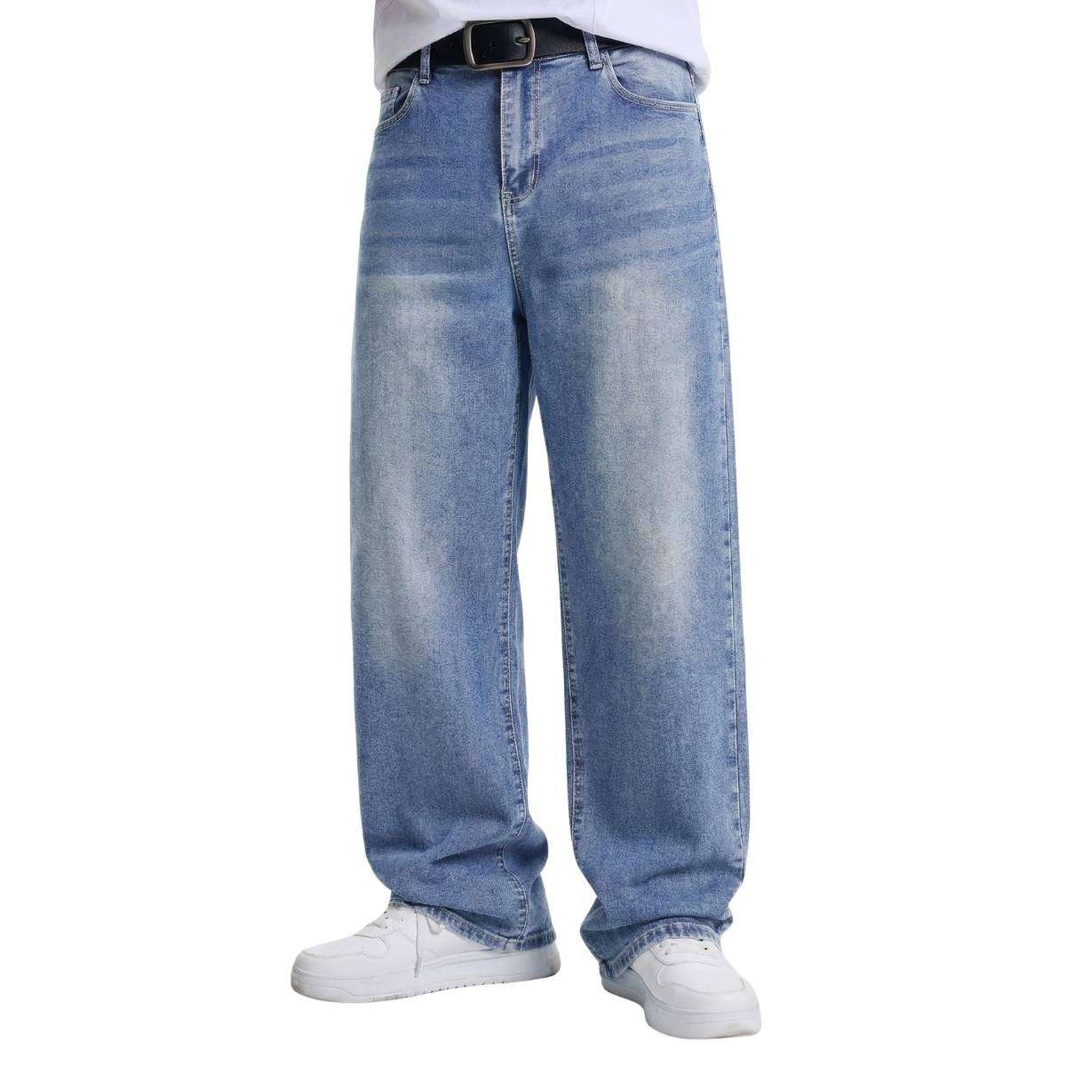 Men’s Y2K Hip Hop Skater Baggy Jeans