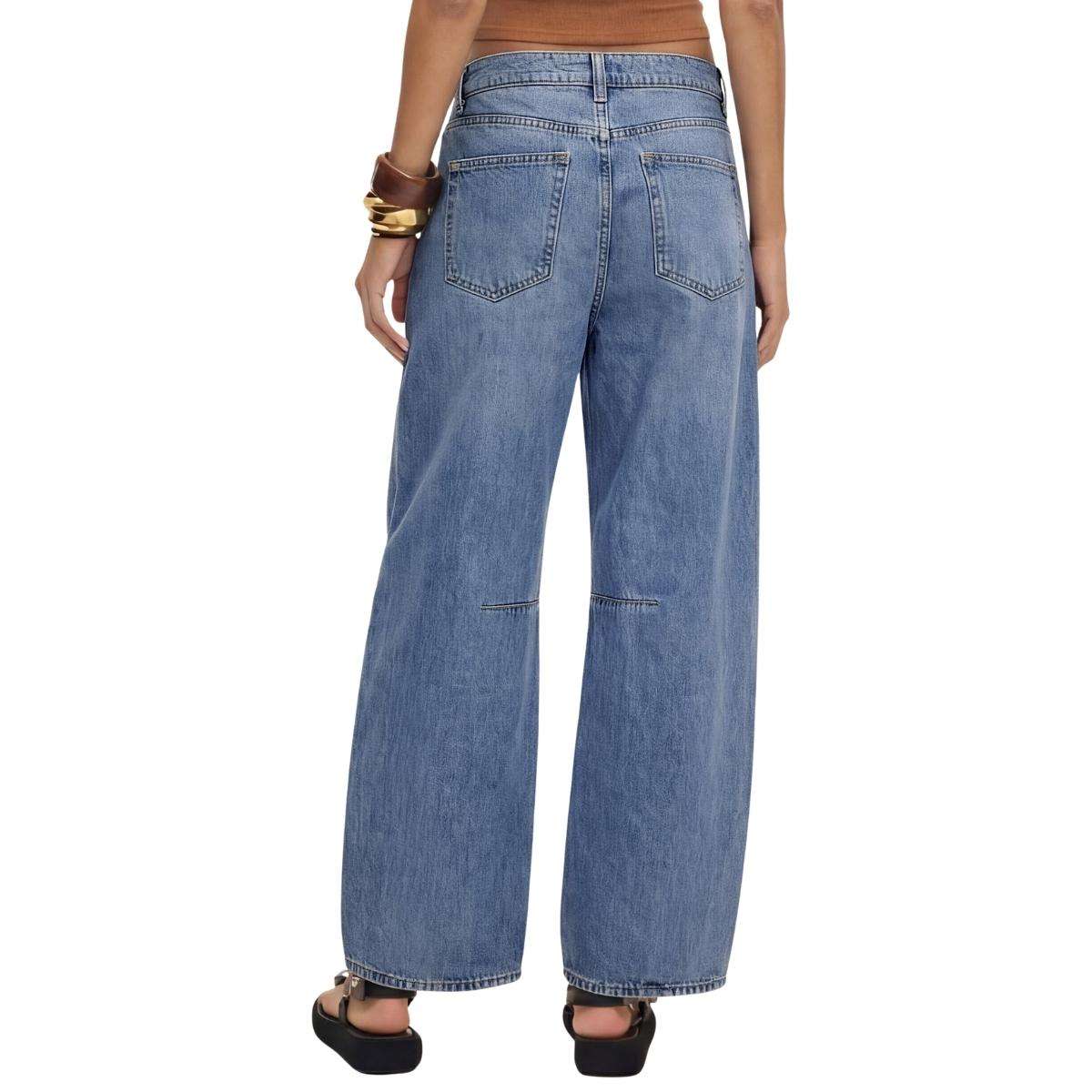 Y2K Mid Rise Barrel Jeans